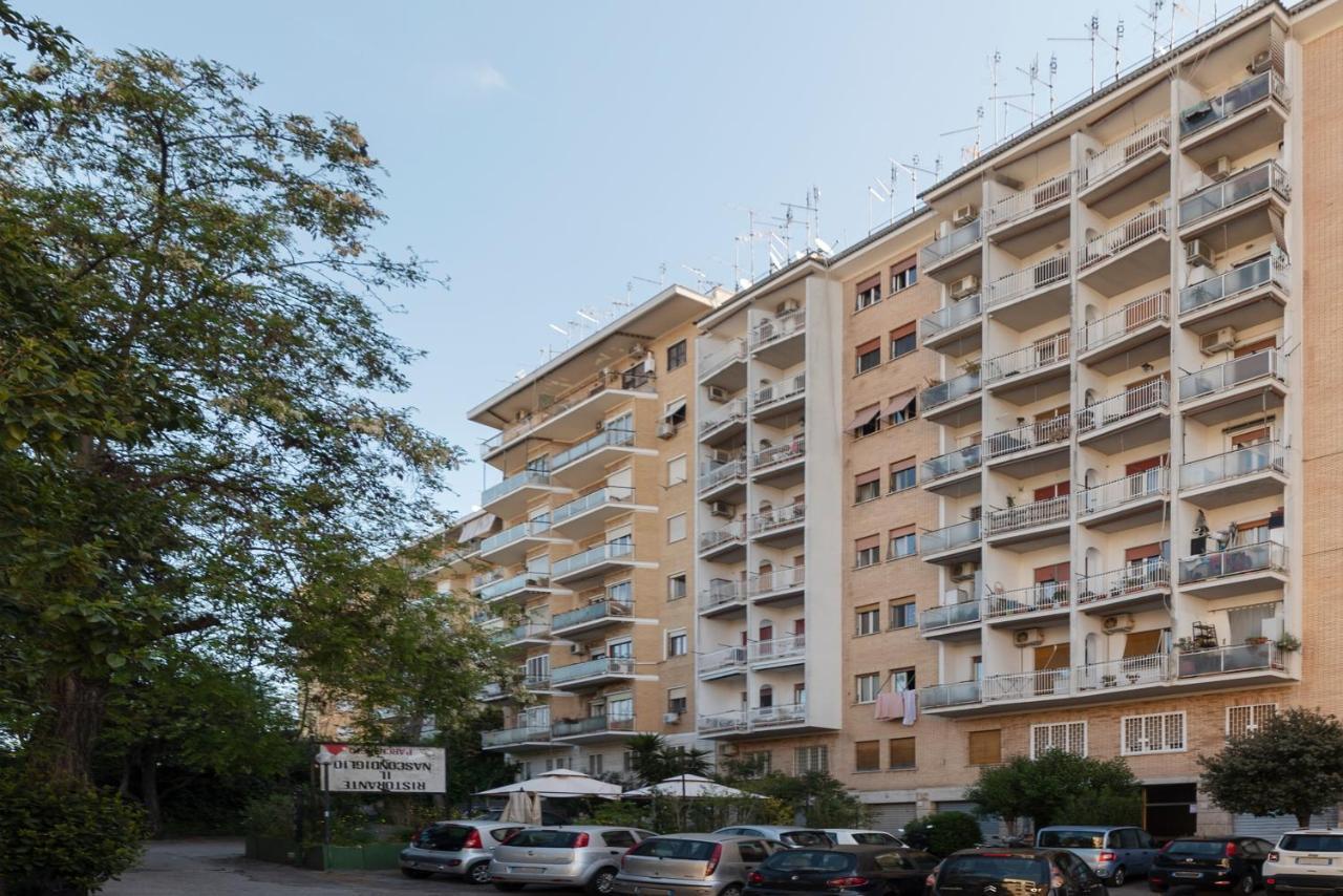 Tiburtina Terrace Apartments Rom Exteriör bild